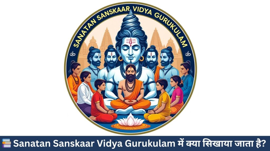  📚 Sanatan Sanskaar Vidya Gurukulam में क्या सिखाया जाता है?
