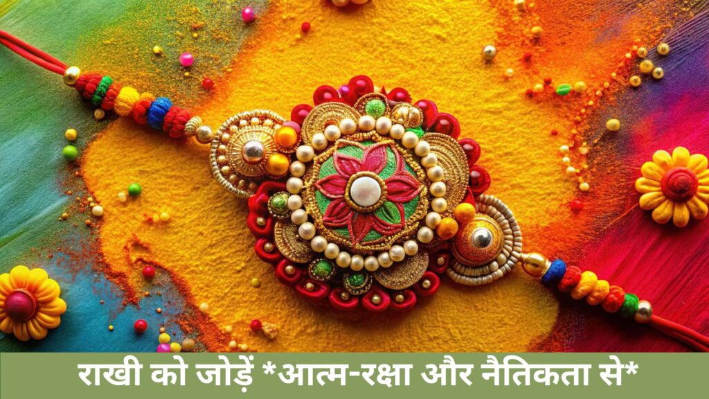  राखी को जोड़ें *आत्म-रक्षा और नैतिकता से*
