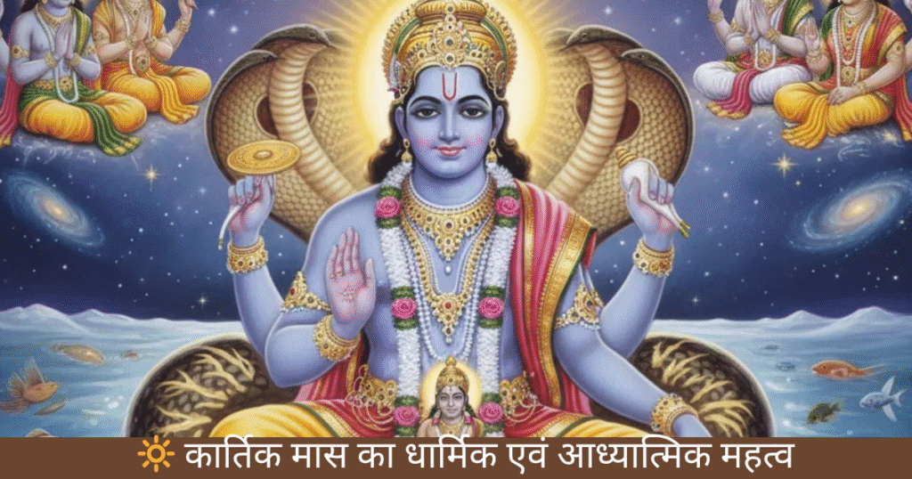 🔆 कार्तिक मास का धार्मिक एवं आध्यात्मिक महत्व
