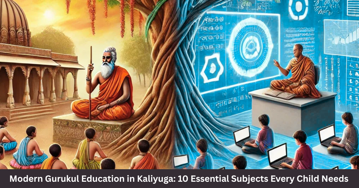 Modern Gurukul Education in Kaliyuga: 10 Essential Subjects Every Child Needs