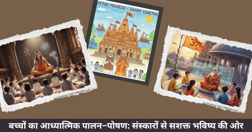 बच्चों का आध्यात्मिक पालन–पोषण: संस्कारों से सशक्त भविष्य की ओर